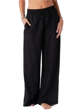 Lotus and Luna wide leg drawstring pants Size Small